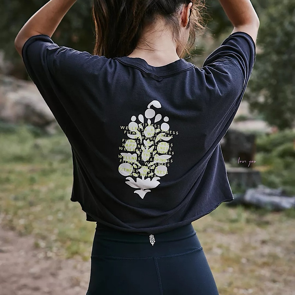 NEW Free People Movement Inspire Graphic Tee